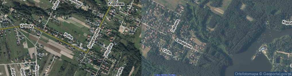 Zdjęcie satelitarne Żeromskiego Stefana ul.